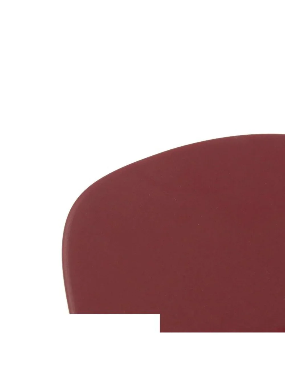 Hermes Island Bordeaux Rubber Chaine D'ancre Sandals
